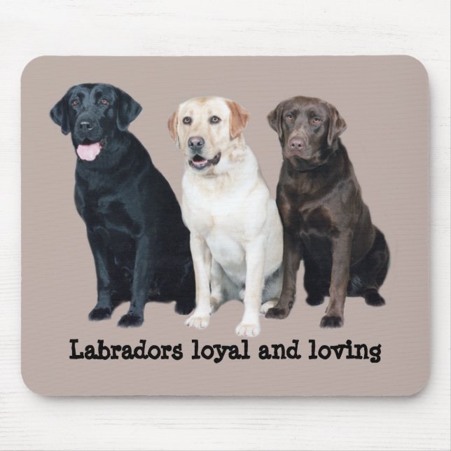 Tapis De Souris Labrador retriever Mousepad (Devant)