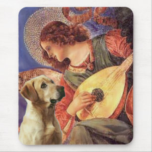 Tapis De Souris Labrador (Y8) - Ange à la mandoline