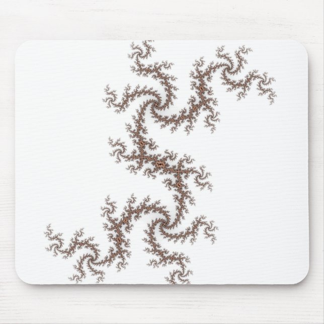 Tapis De Souris L'abricot tord Julia Mousepad (Devant)