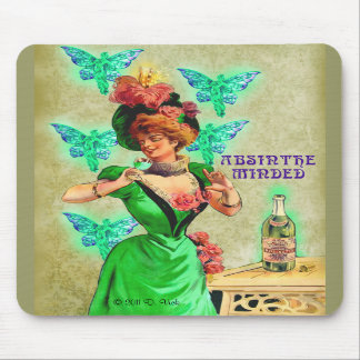 Tapis De Souris L'absinthe s'est occupée de Mousepad