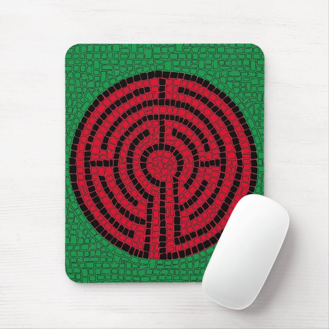 Tapis De Souris LABYRINTH IX Mousepad (Avec souris)