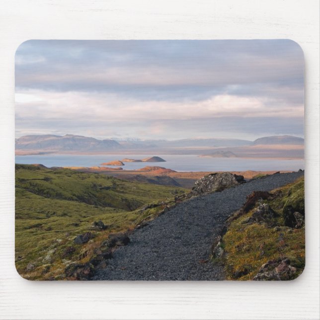 Tapis De Souris Lac Þingvellir (Devant)
