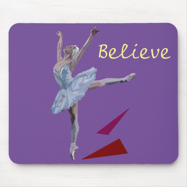 Tapis De Souris 'Lac Ballerina swan (Devant)