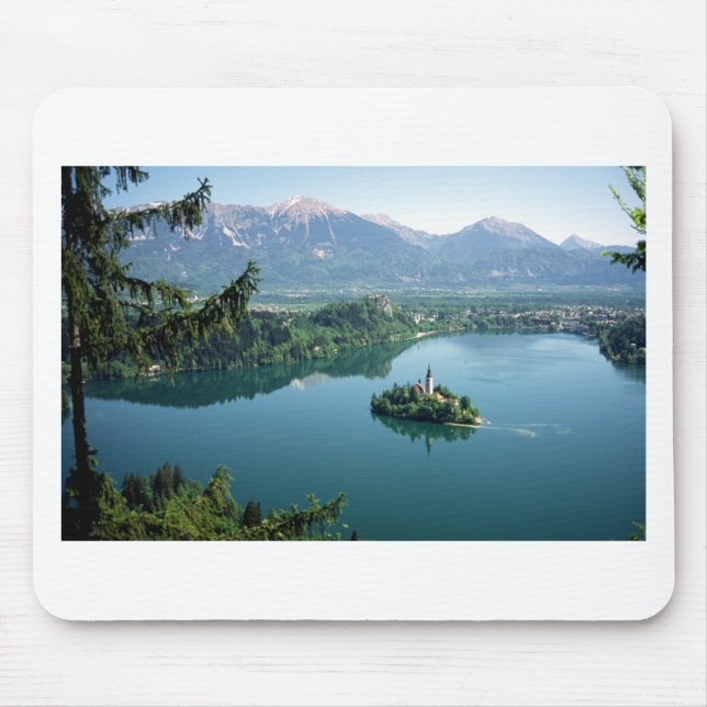 Tapis De Souris Lac Bled Slovénie (Devant)