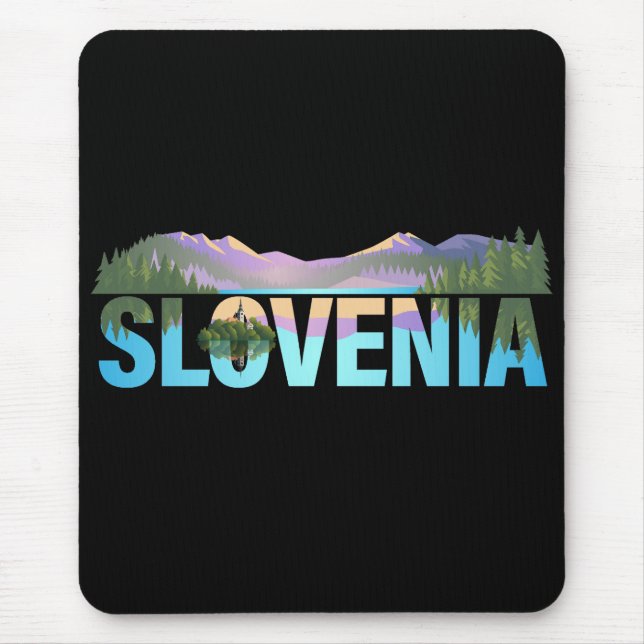 Tapis De Souris Lac Bled Slovénie Europe (Devant)