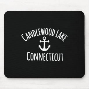 Tapis De Souris Lac Candlewood Connecticut Voile Ancre Naútico