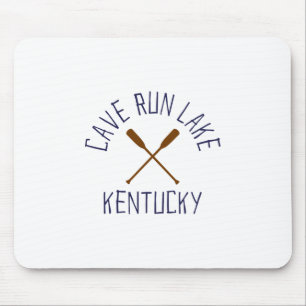 Tapis De Souris Lac Cave Run Kentucky Plein Air Vintage