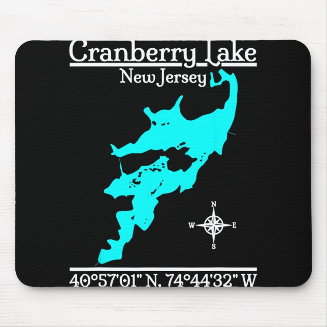 Tapis De Souris Lac Cranberry, New Jersey  (Devant)