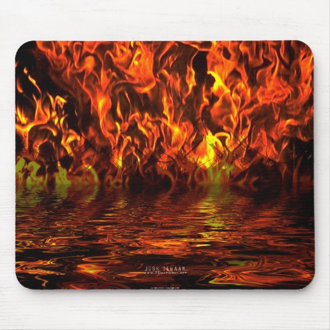 Tapis De Souris Lac du feu (Devant)