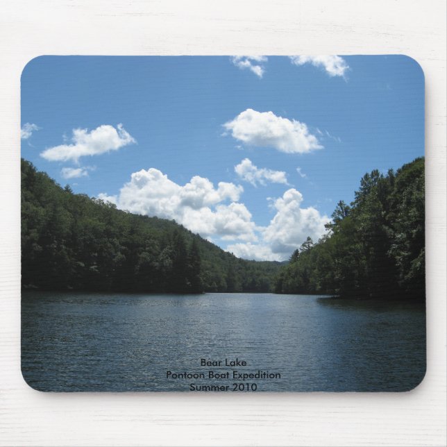 Tapis De Souris lac, été 2010 d'expédition de bateau de (Devant)