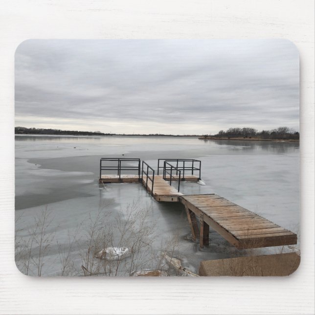 Tapis De Souris Lac gelé (Devant)