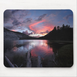 Tapis De Souris Lac Merced Sunset - Yosemite - Californie