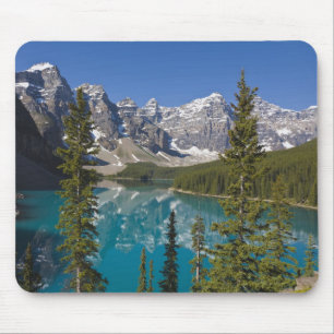 Tapis De Souris Lac Moraine, Rocheuses canadiennes, Alberta, Canad