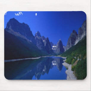 Tapis De Souris Lac renversant Sherburne au Montana, mousepad
