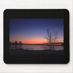 Tapis De Souris Lac Sunrise