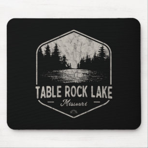 Tapis De Souris Lac Table Rock Missouri Plein air Vintage