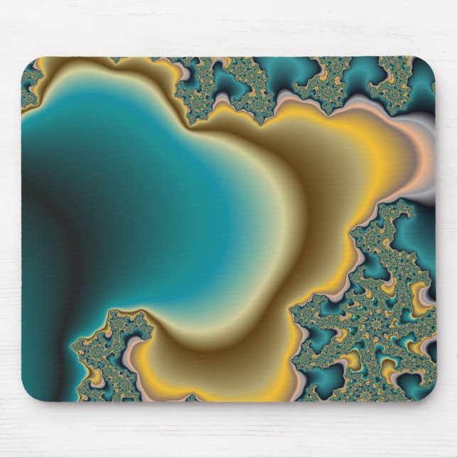 Tapis De Souris Lac Turquoise Mousepad (Devant)