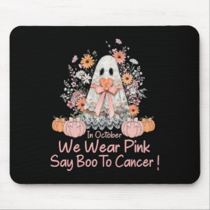 Tapis De Souris Lace Ghost Coquette Bow Cancer Vintage du sein Awa