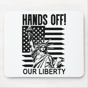 Tapis De Souris Lâche Notre Panneau Liberty