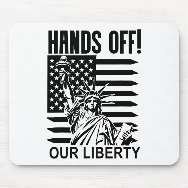 Tapis De Souris Lâche Notre Panneau Liberty (Devant)