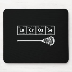 Tapis De Souris Lacrosse Sports Tableau Périodique Des Éléments Lx