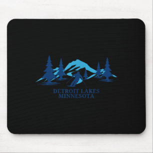 Tapis De Souris lacs de Détroit ski resort dans le Minnesota skieu
