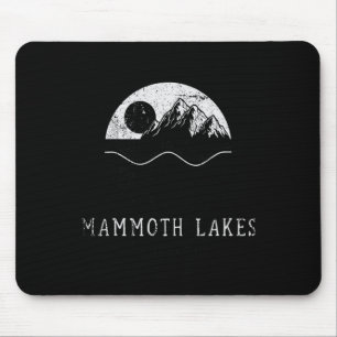 Tapis De Souris Lacs Mammoth Montagnes Californie Randonnée Plein
