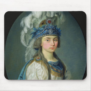 Tapis De Souris L'actrice et le chanteur Praskovya Zhemchugova