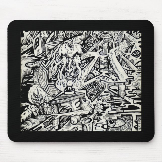 Tapis De Souris L'adepte, ou, une transfiguration fantasque (Devant)
