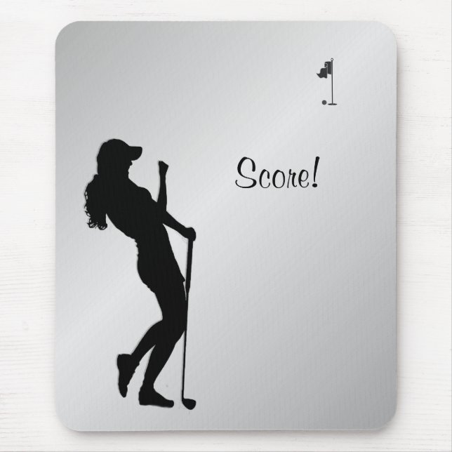 Tapis De Souris Ladies Golfer Personal (Devant)