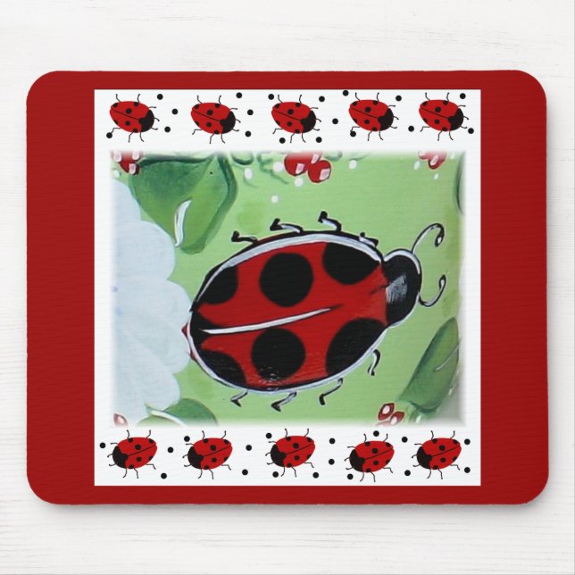 Tapis De Souris Lady-Bug (Devant)