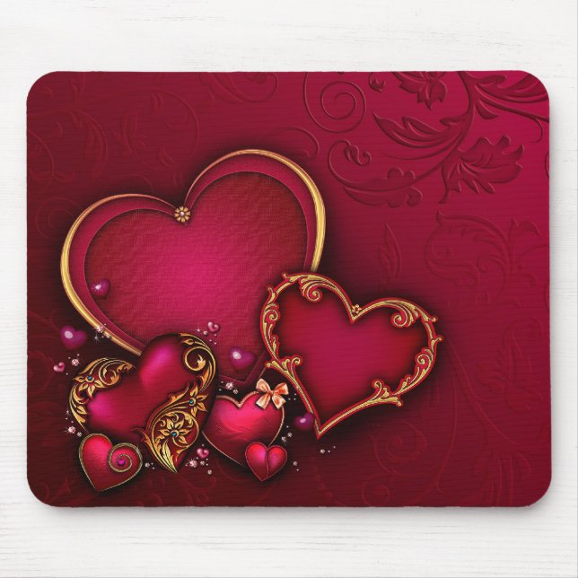Tapis De Souris Lady Love Mousepad (Devant)
