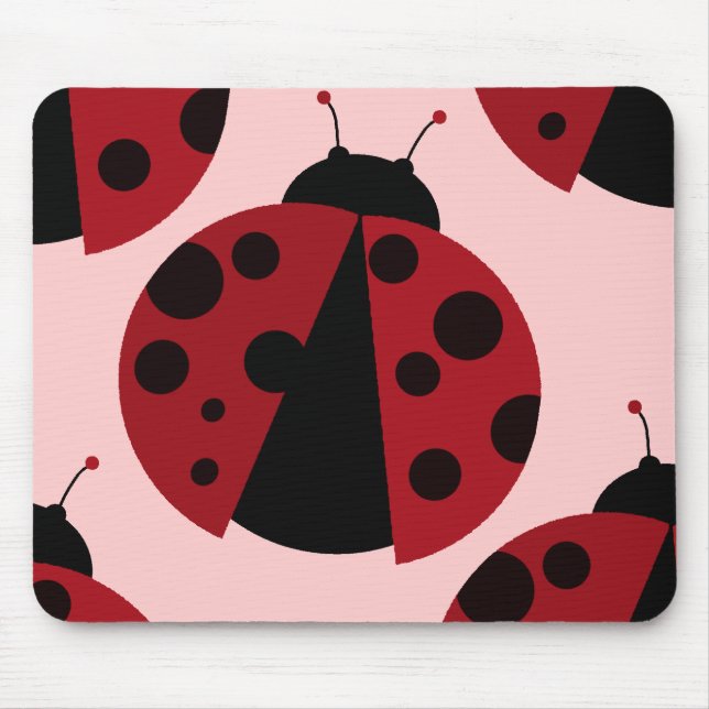 Tapis De Souris Ladybug Cute (Devant)