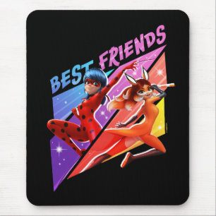 Tapis De Souris Ladybug & Rena Rouge   Meilleurs amis
