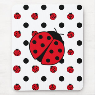 Tapis De Souris Ladybugs
