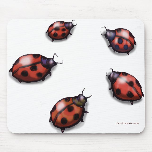 Tapis De Souris Ladybugs (Devant)