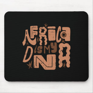 Tapis De Souris L'Afrique Est Mon Adn Black Histoire Mois Hommes F