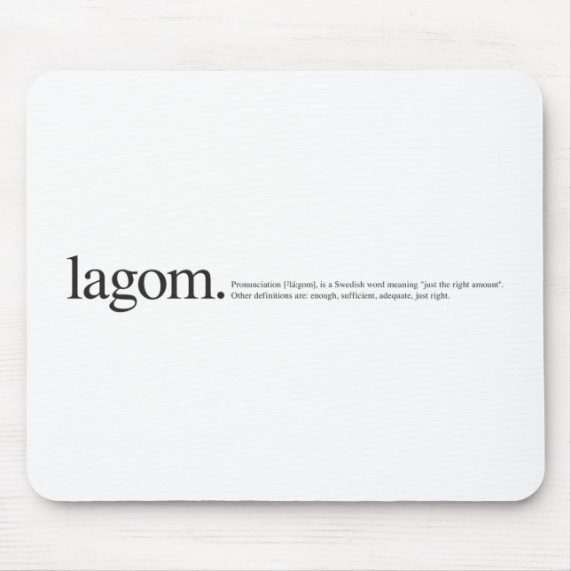 Tapis De Souris LagomWiki (Devant)