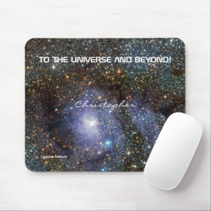 Tapis De Souris Lagoon nebula nom personnalisé astronomie