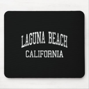 Tapis De Souris Laguna Beach Californie Ca Sports sportifs Vintage