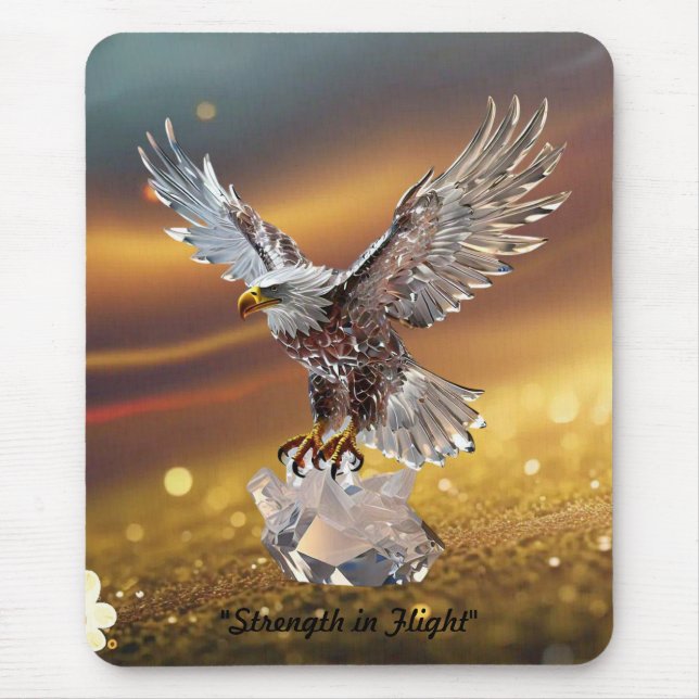 Tapis De Souris "L'aigle de cristal sonne" (Devant)