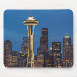 Tapis De Souris L'aiguille de l'espace et Seattle du centre
