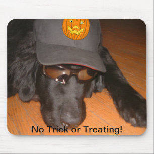 Tapis De Souris Laissé derrière cet Halloween