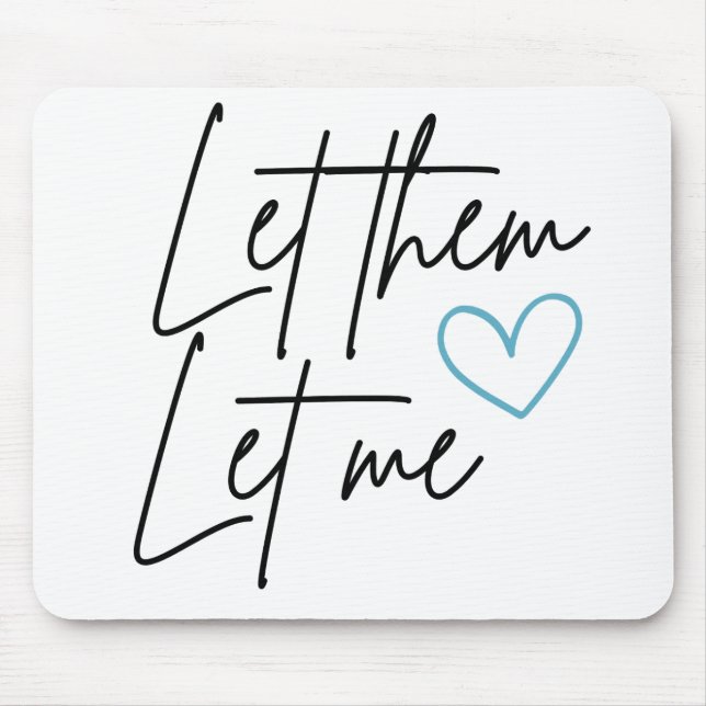 Tapis De Souris Laisse-Moi Souris Pad (Devant)
