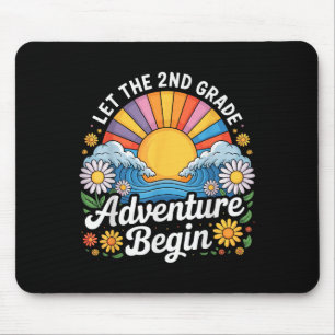 Tapis De Souris Laisser L'Aventure De 2E Année Commencer Le Premie