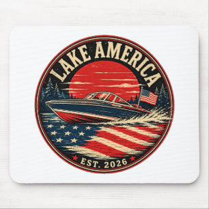 Tapis De Souris Lake America est humour politique 2026