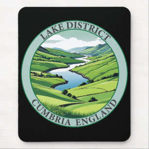 Tapis De Souris Lake District Cumbria England