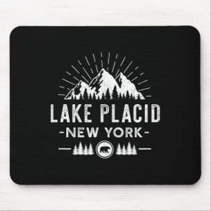 Tapis De Souris Lake Placid New York - Randonnée de ski de montagn