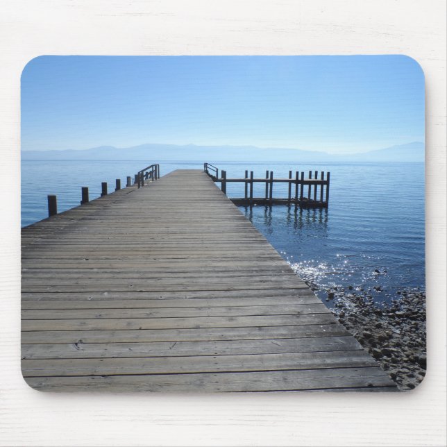 Tapis De Souris Lake Tahoe Pier (Devant)
