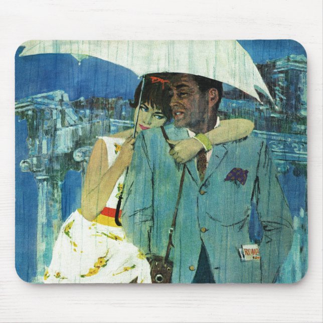 Tapis De Souris L'amour arrive à Miss Lucas (Devant)